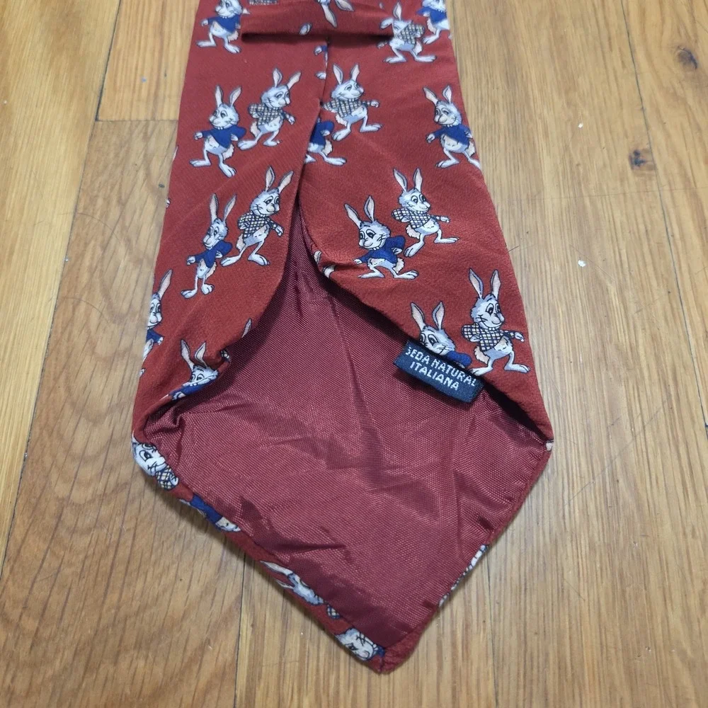 Silly Rabbits Natural Italian‎ Silk Men's Tie Classic Fit 57